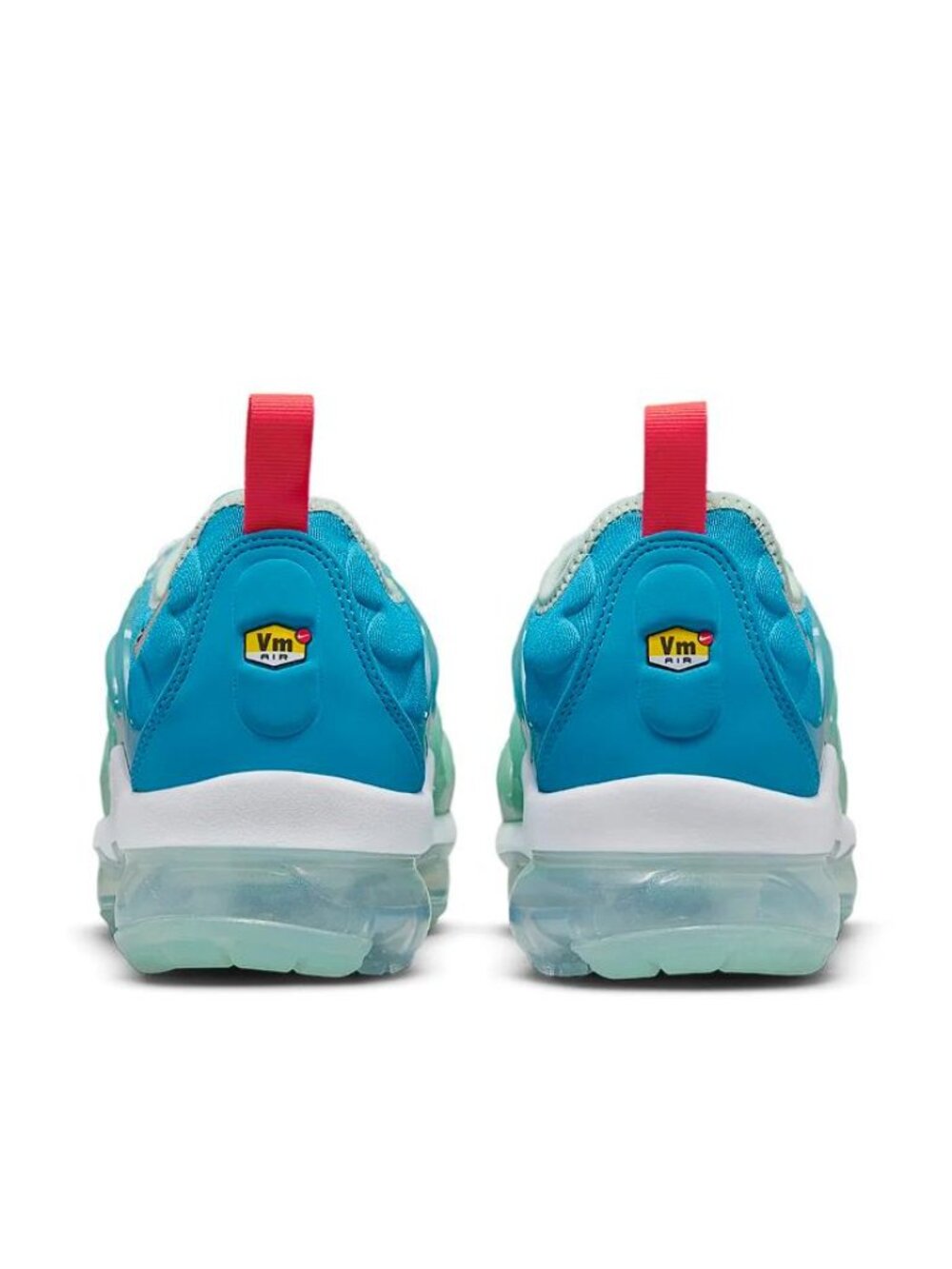 NIKE Women's Air VaporMax Plus Mint Foam Laser Blue Shoes Size 8 - Picture 4 of 12